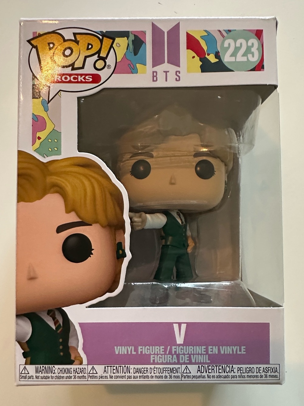 Funko Pop! Rocks: BTS Dynamite - V #223 Vinyl Figure (In Box)